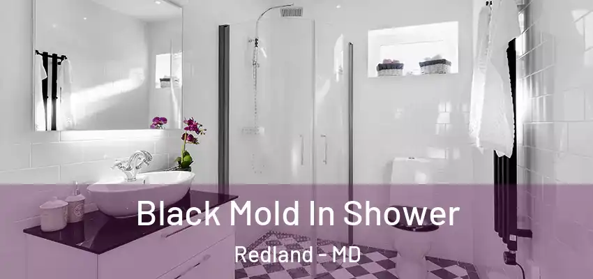Black Mold In Shower Redland - MD