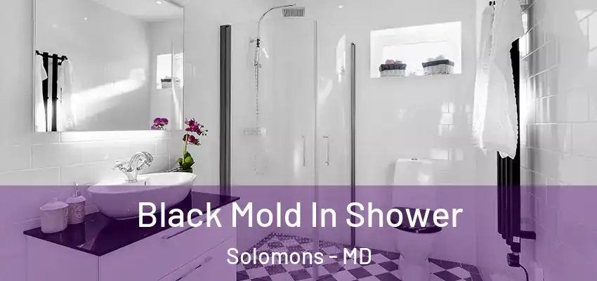 Black Mold In Shower Solomons - MD