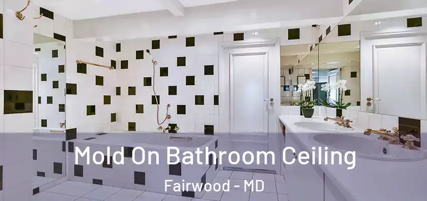 Mold On Bathroom Ceiling Fairwood - MD