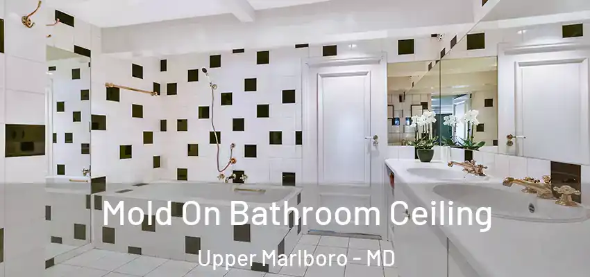 Mold On Bathroom Ceiling Upper Marlboro - MD